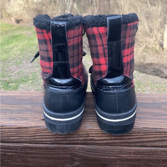 Buy 2 get 2 FREE‼️Ozark Trail Plaid Boots 3M Thinsulate 200G Women's Sz 6 - Picture 3 of 5
